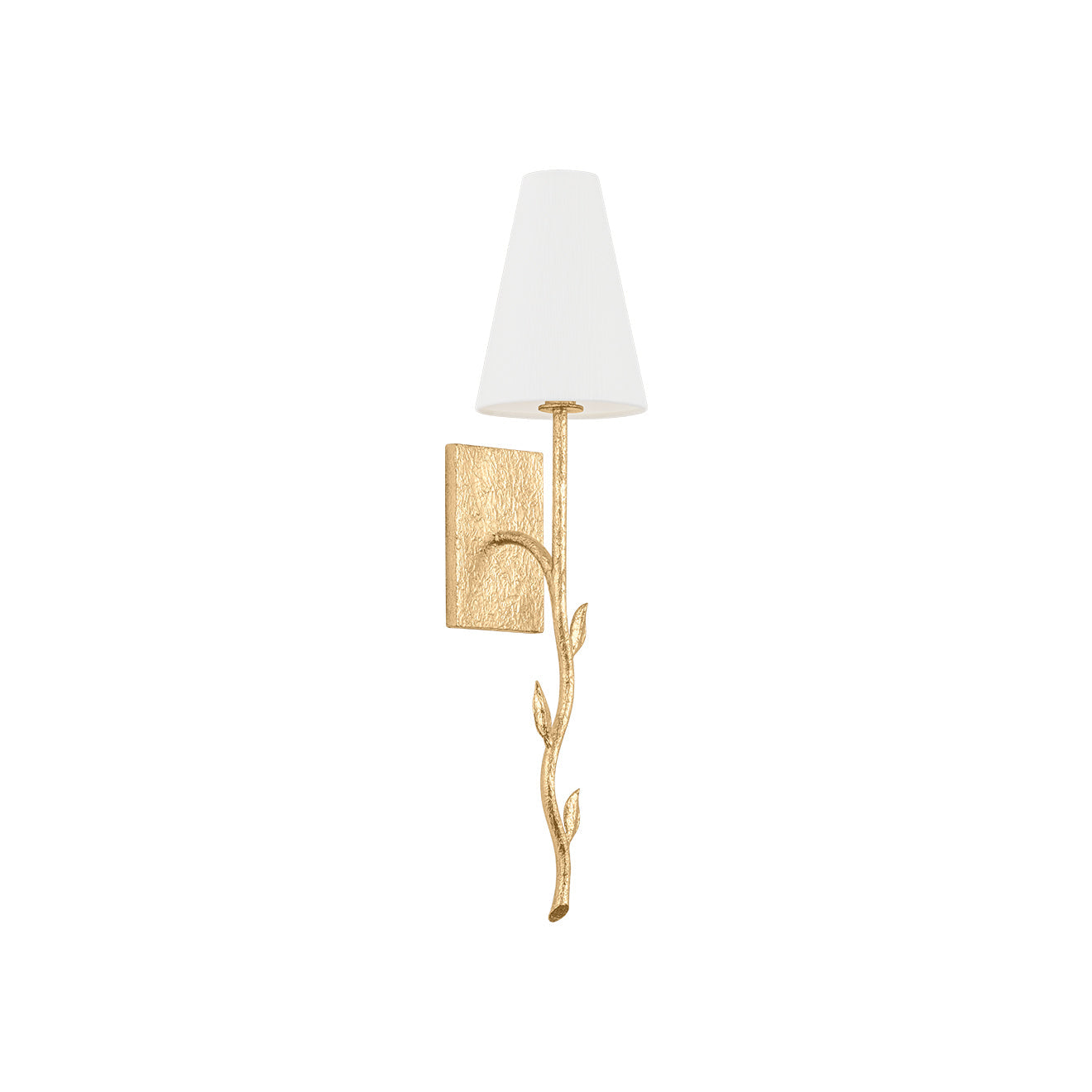 Petal Applique Murale Laiton Tissu Créative - Neutralighting