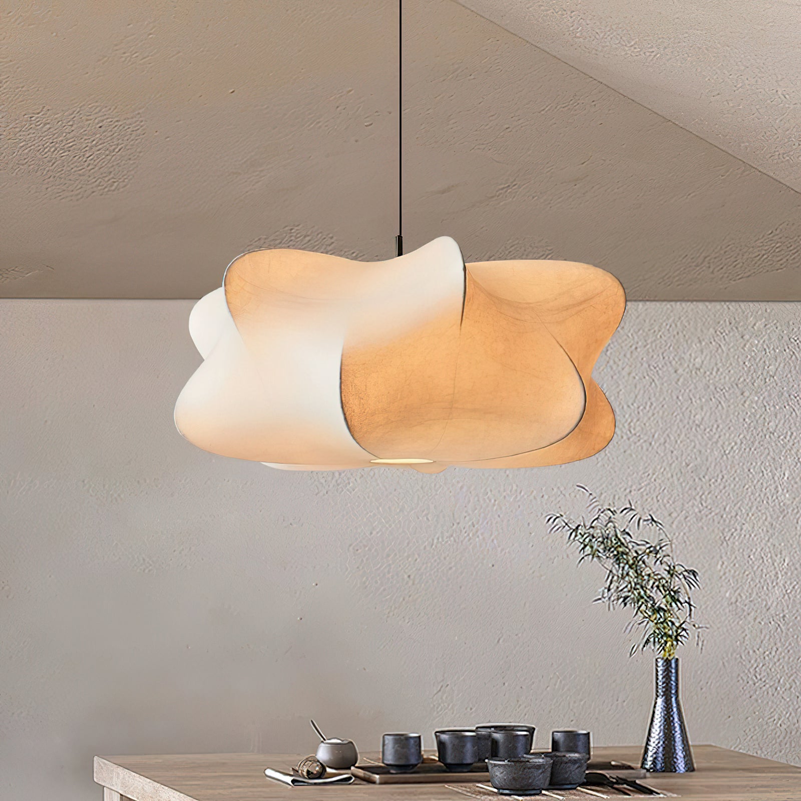 Valorace Suspension Soie Contemporaine - Neutralighting