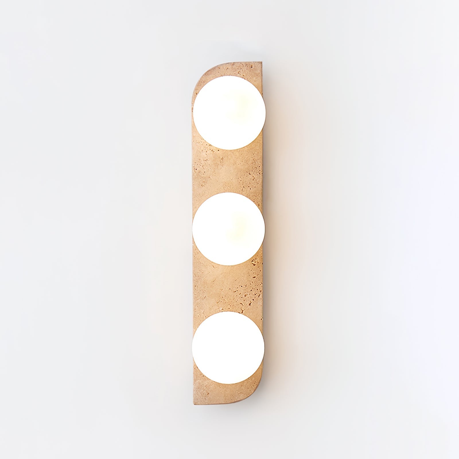 Alsilis Applique Murale Minimaliste en Travertin - Neutralighting