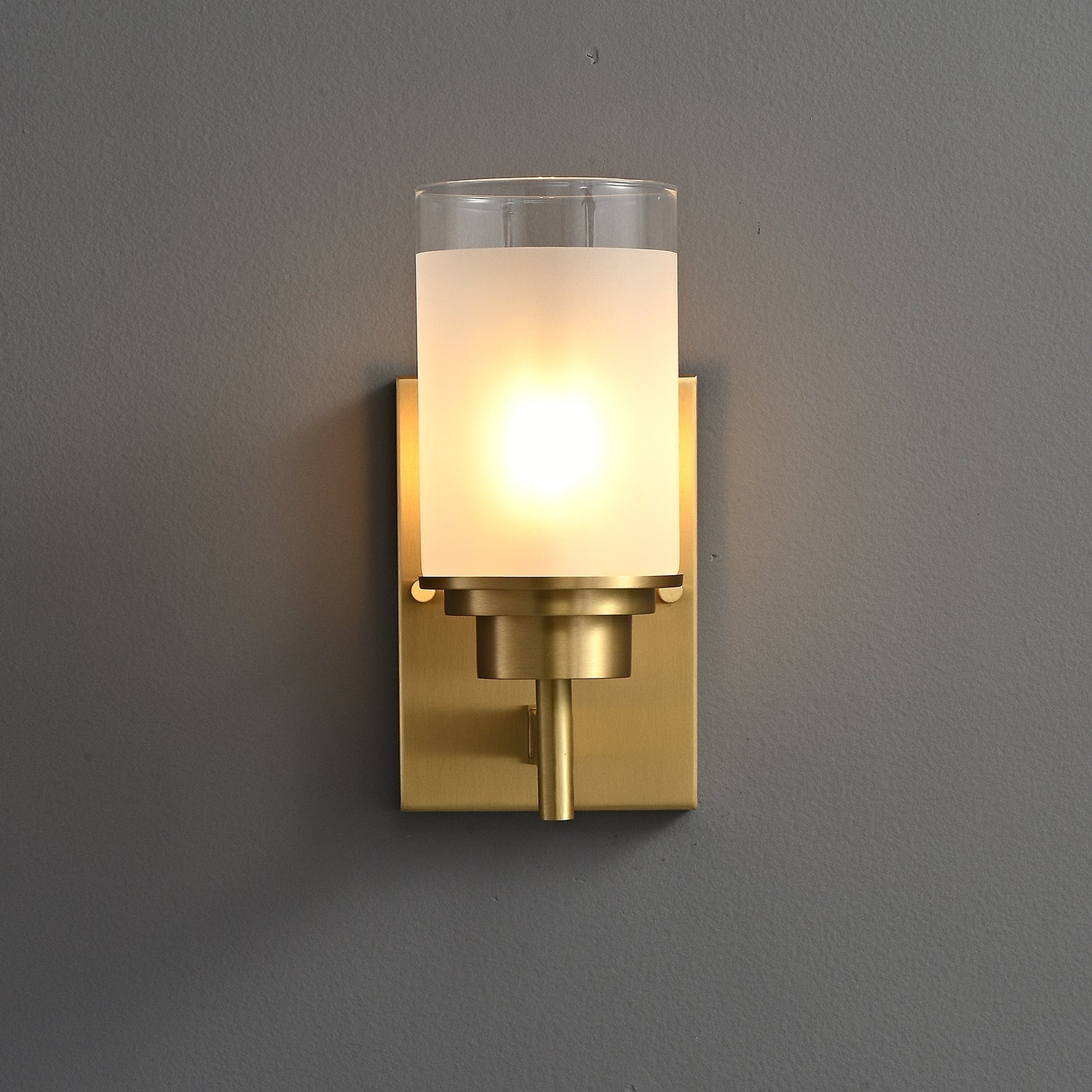 Myvele Applique Murale Verre Laiton Vintage Élégance - Neutralighting
