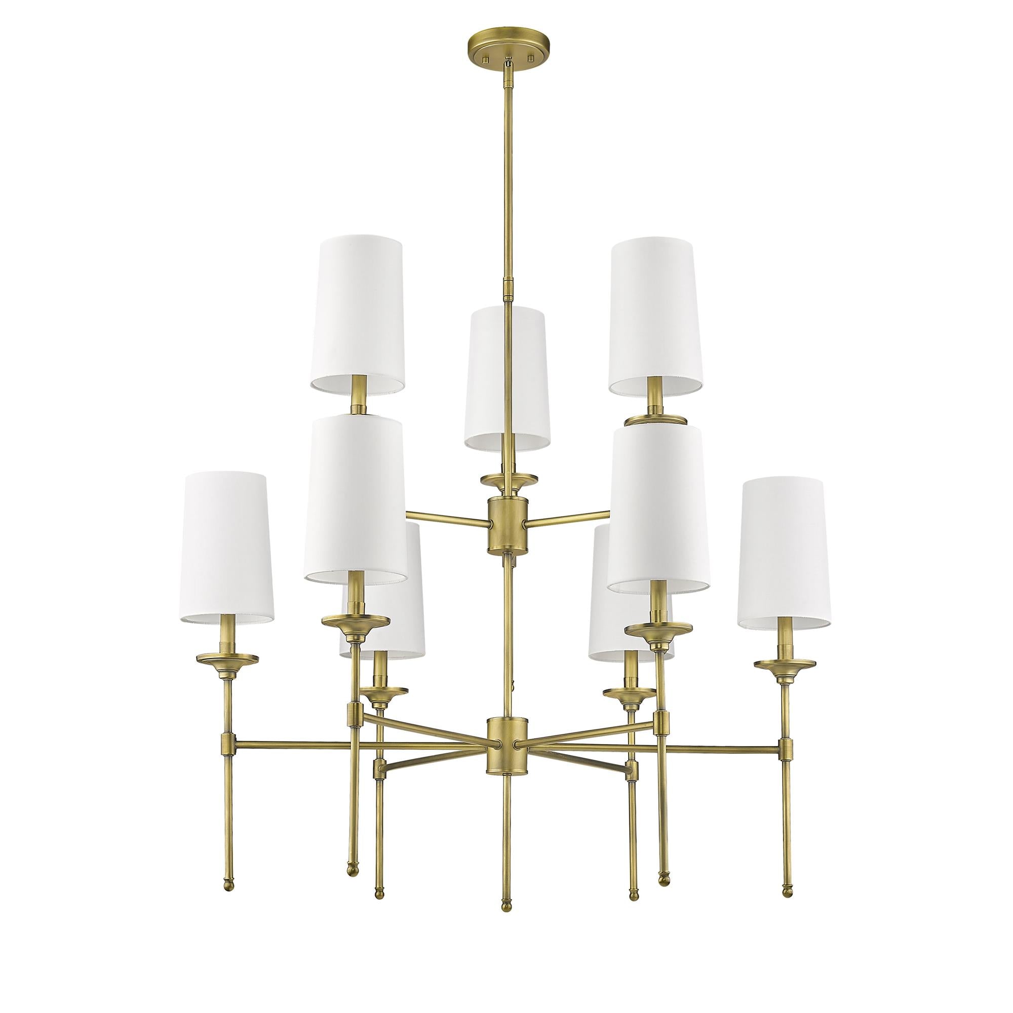 Armiriel Lustre Laiton Tissu Vintage Industriel - Neutralighting