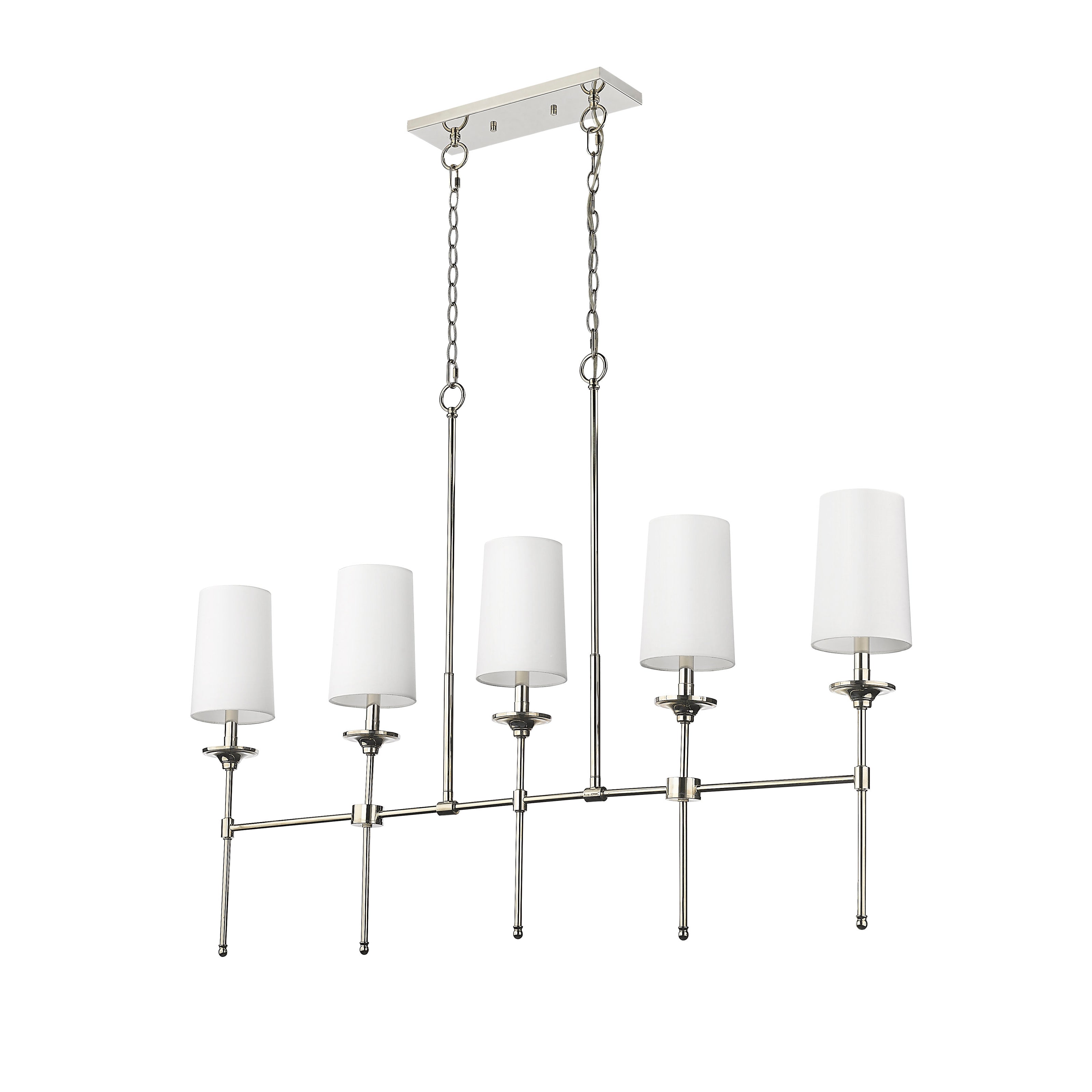 Verinyra Lustre Linéaire Laiton Tissu Vintage Industriel - Neutralighting