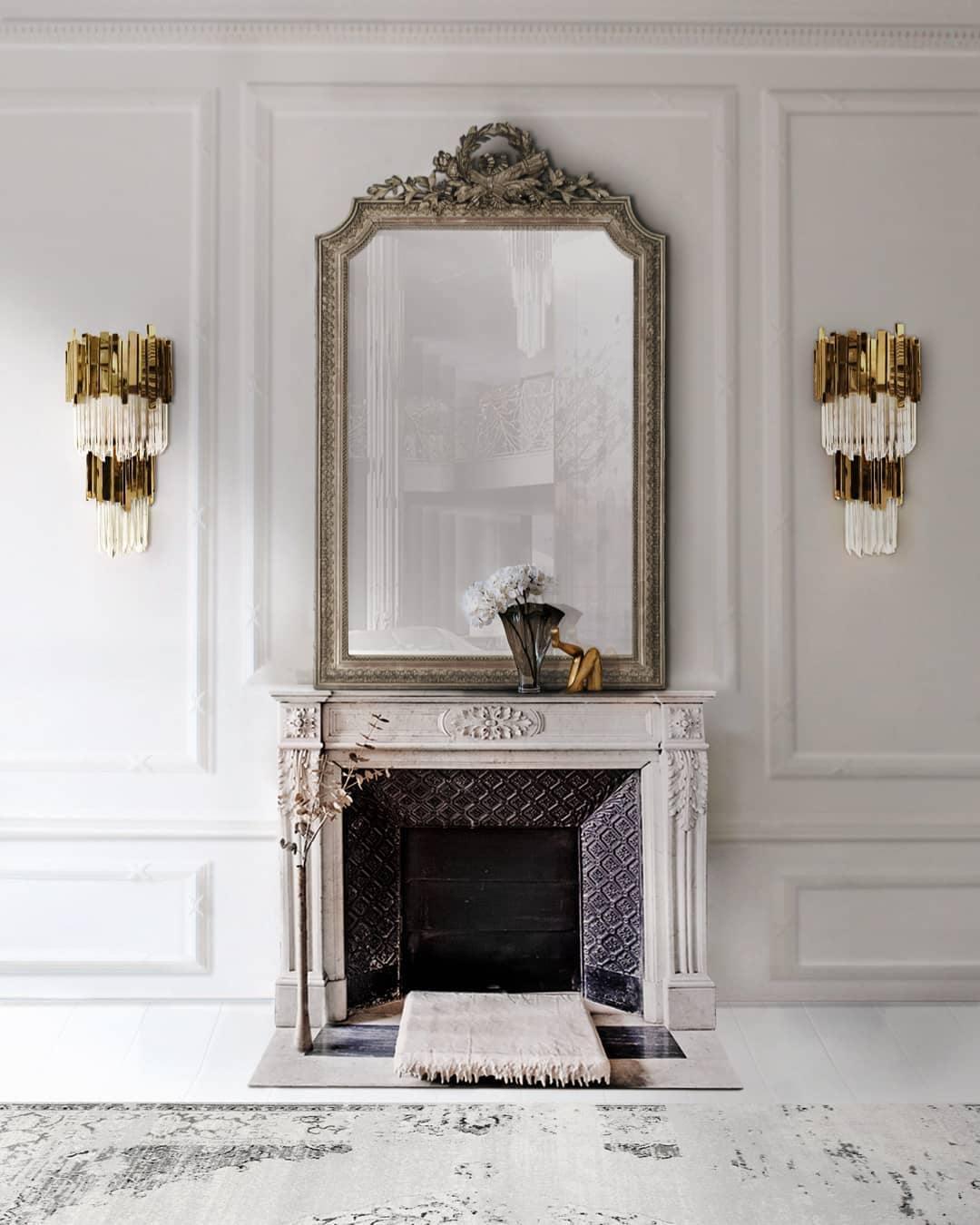 Vevyniel Postmoderne Luxe Empire Cristal Applique Murale - Neutralighting