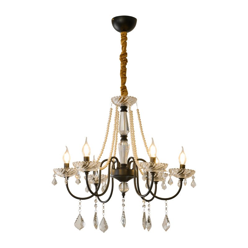 Cisoren Lustre Postmoderne de Luxe en Cristal et Perles - Neutralighting