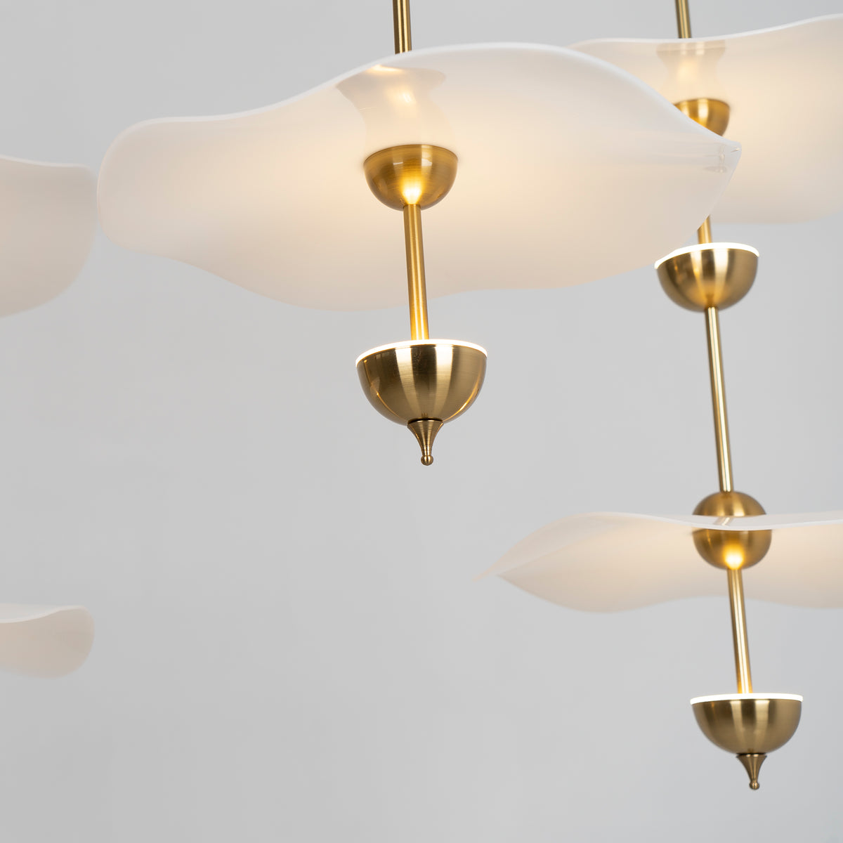 Lustra Lampe Pendante Double Biscuit pour Salon - Neutralighting