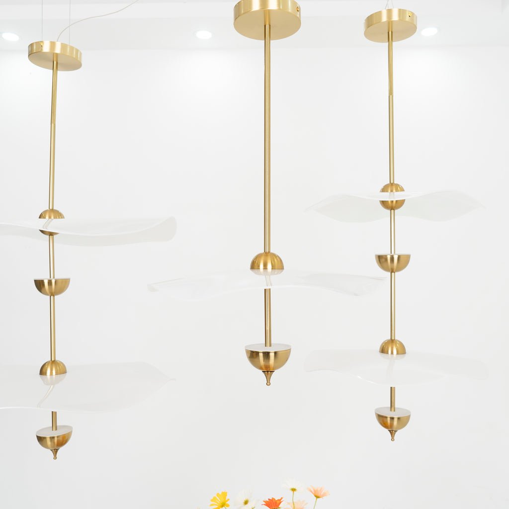 Lustra Lampe Pendante Double Biscuit pour Salon - Neutralighting