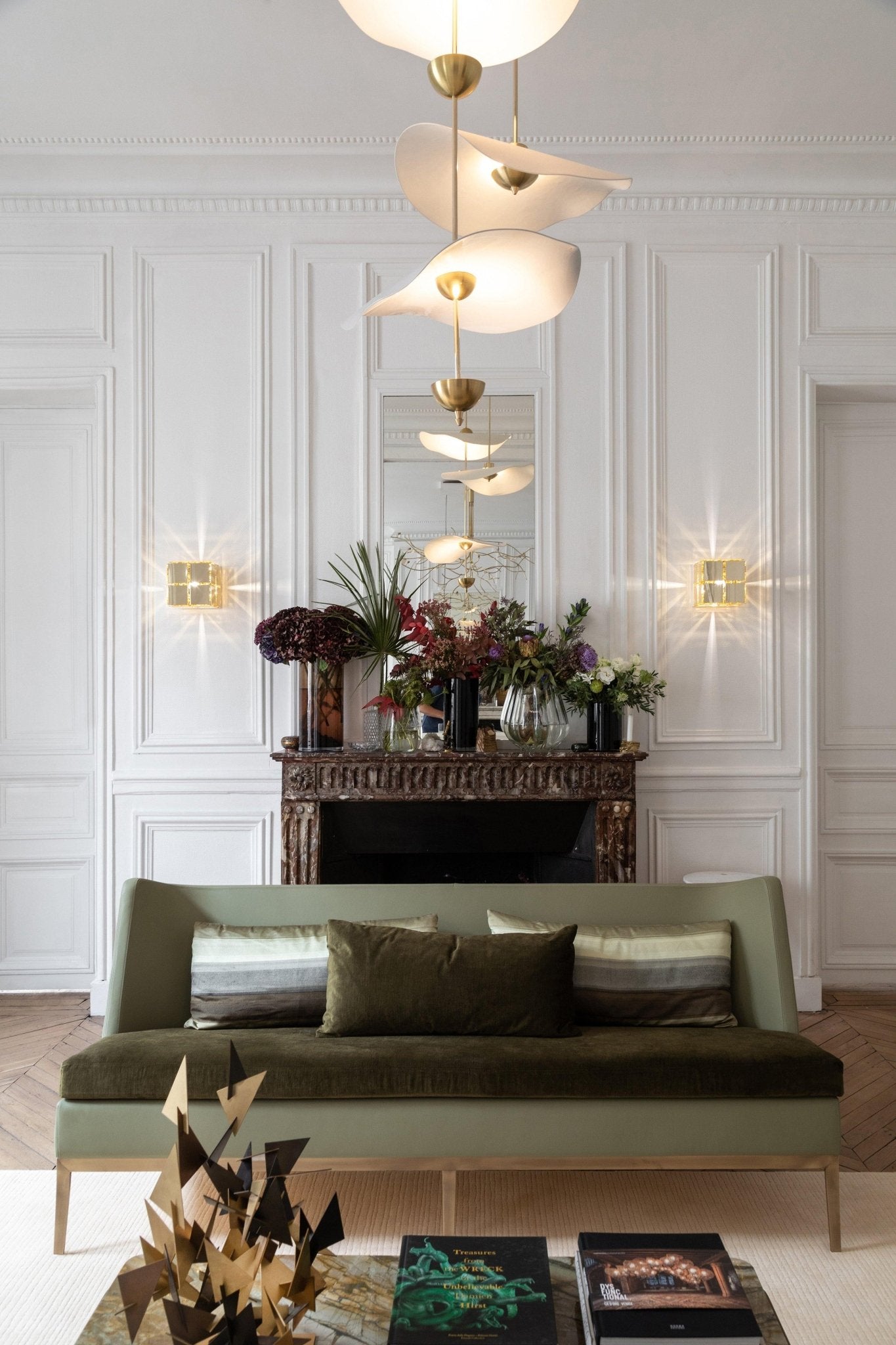 Lustra Lampe Pendante Double Biscuit pour Salon - Neutralighting