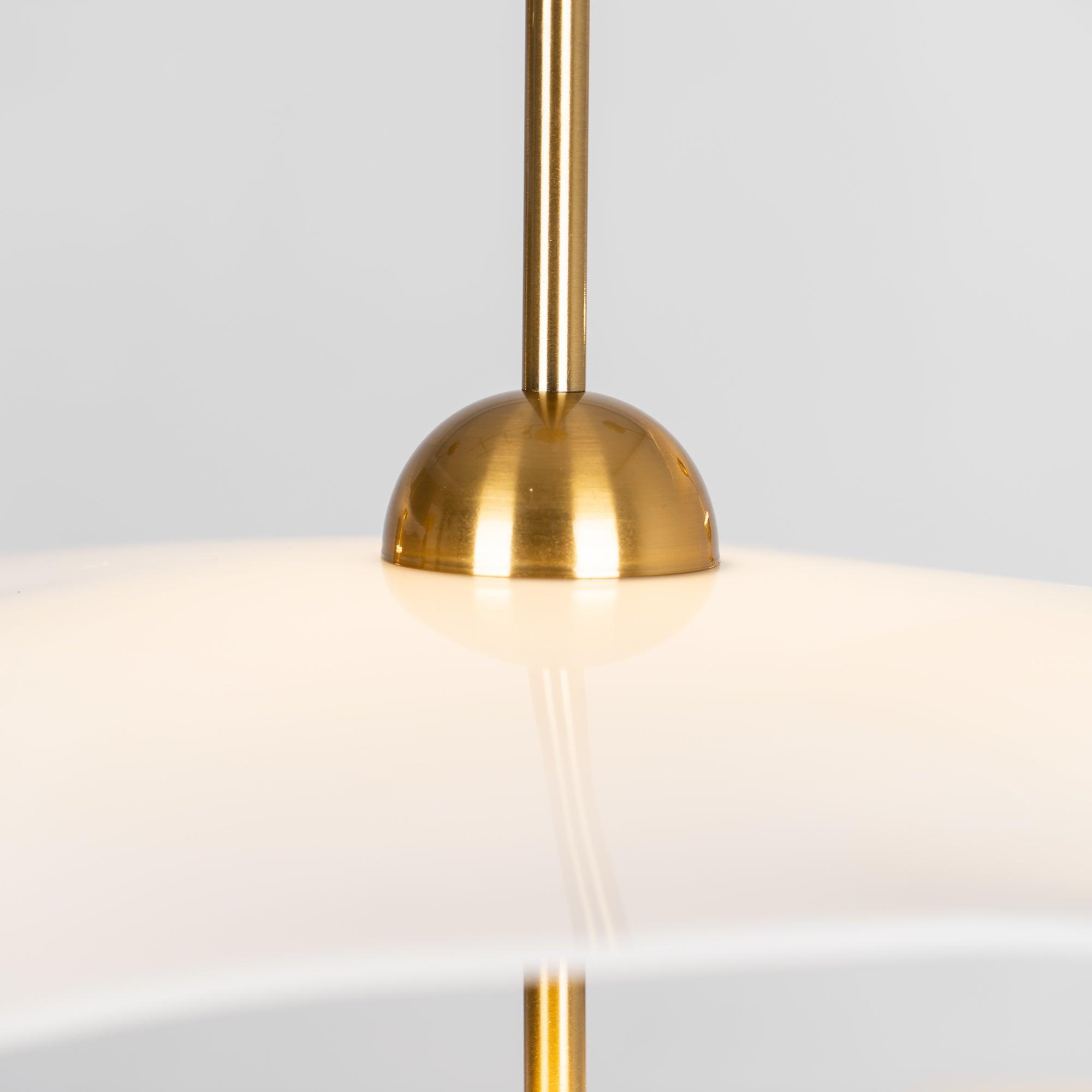 Lustra Lampe Pendante Double Biscuit pour Salon - Neutralighting