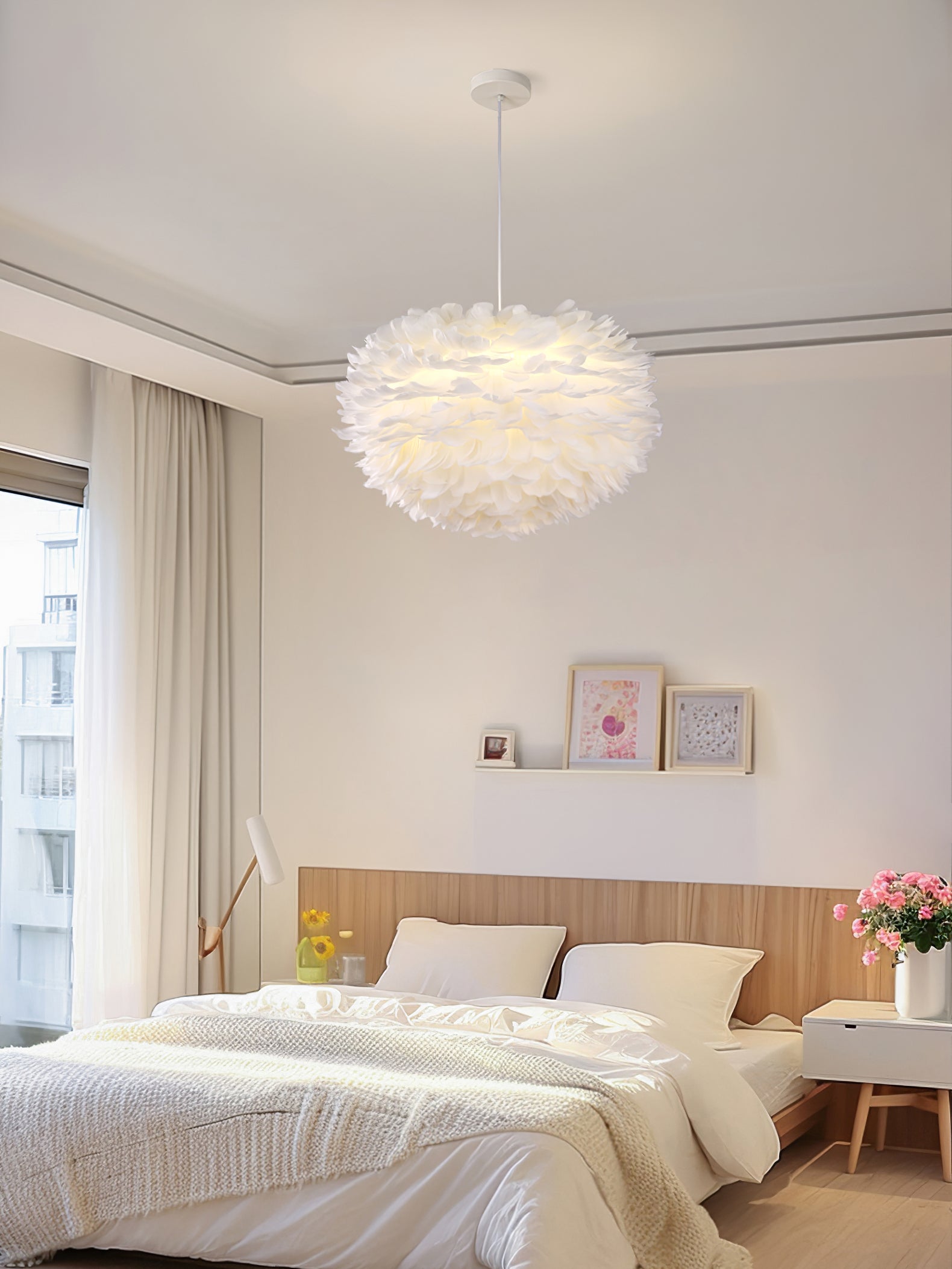 Goose Lampe suspendue à plumes - Neutralighting