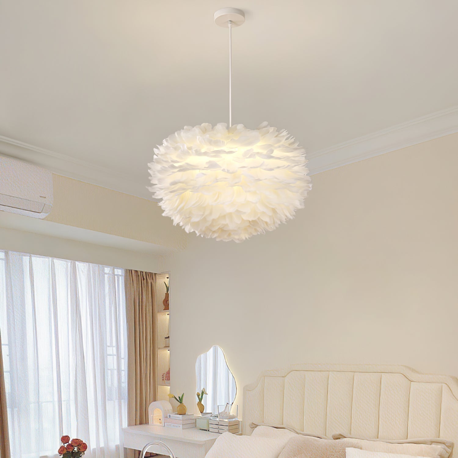 Goose Lampe suspendue à plumes - Neutralighting