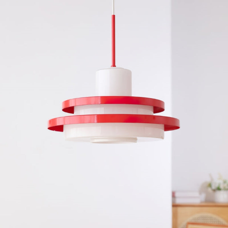 Valentina Milieu du Siècle Bauhaus Suspension Verre Chambre à Coucher Salle à Manger - Neutralighting