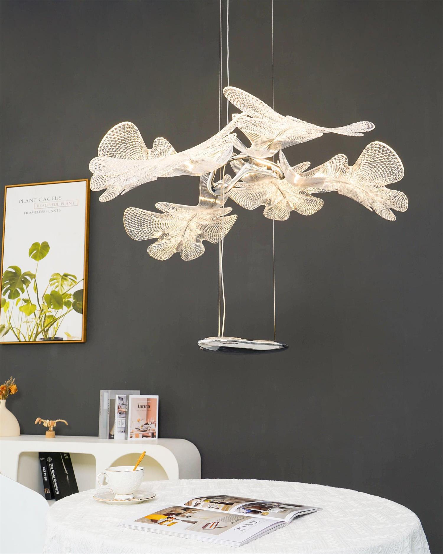 Etoile Lampe Pendante Ondulée LED Organique - Neutralighting