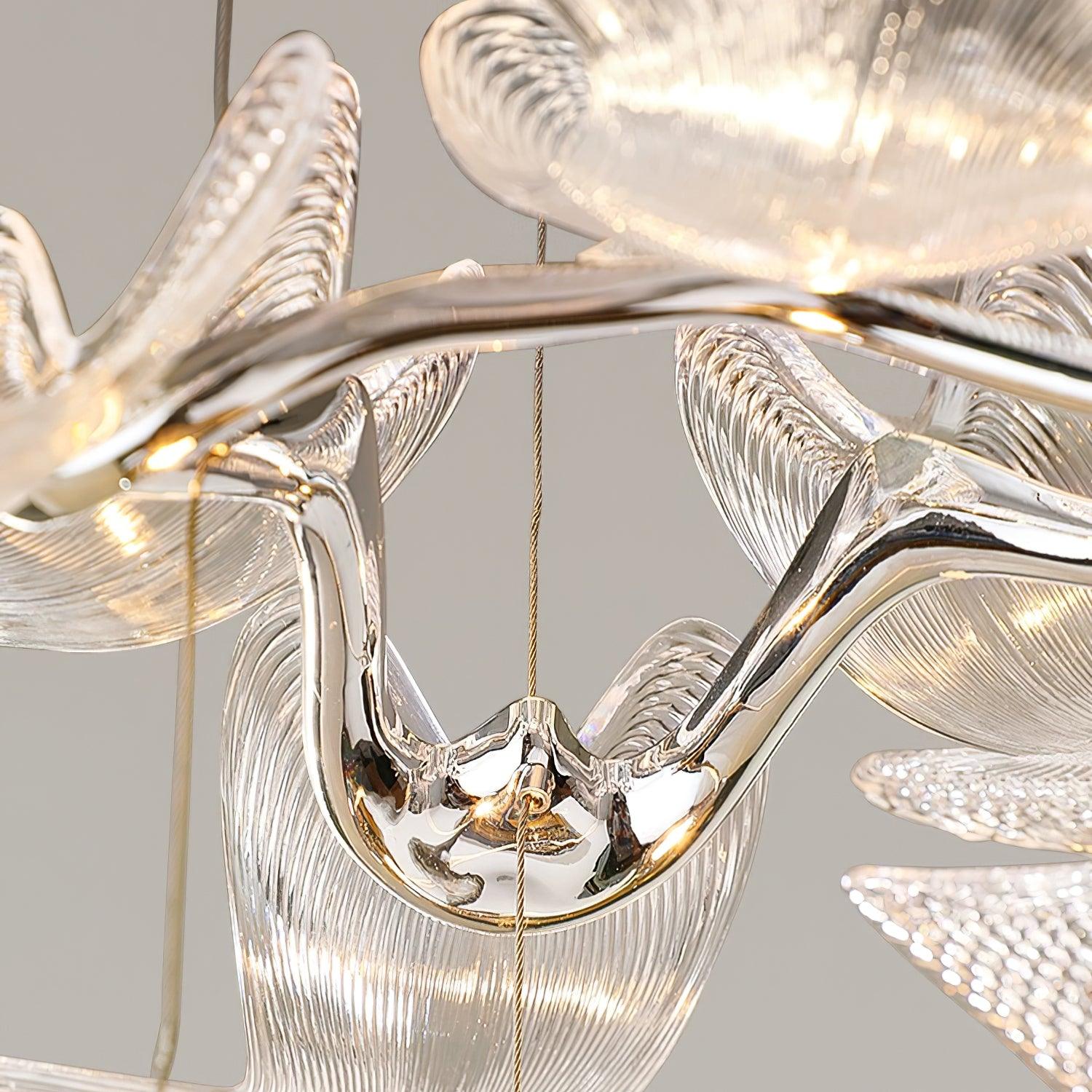 Etoile Lampe Pendante Ondulée LED Organique - Neutralighting