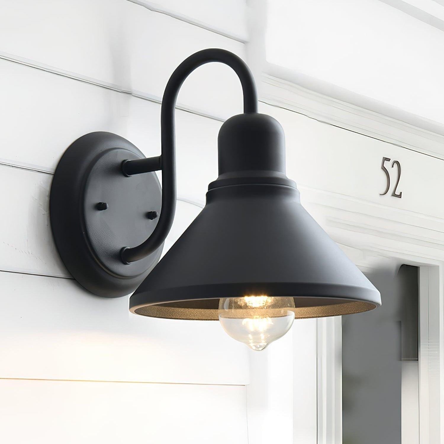 Ray Applique Murale Extérieure en Métal Vintage - Neutralighting