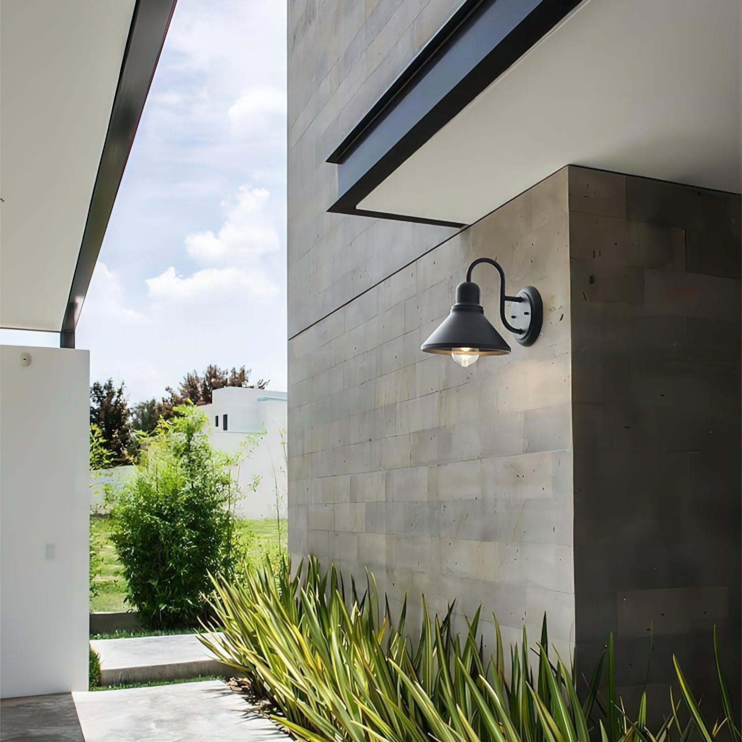 Ray Applique Murale Extérieure en Métal Vintage - Neutralighting