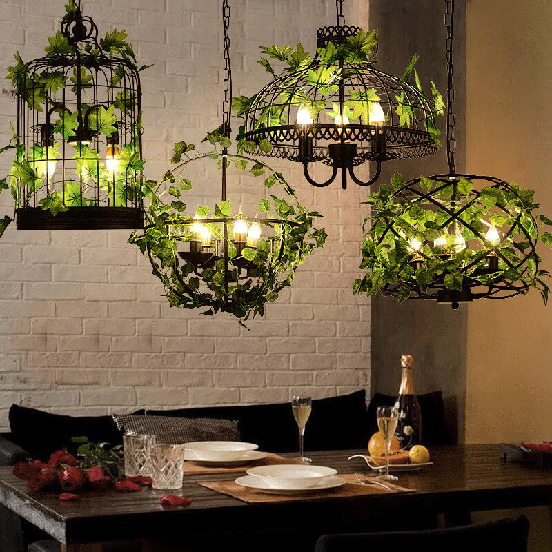 Arisha Suspension Luminaire LED Industrielle Métal Salon - Neutralighting