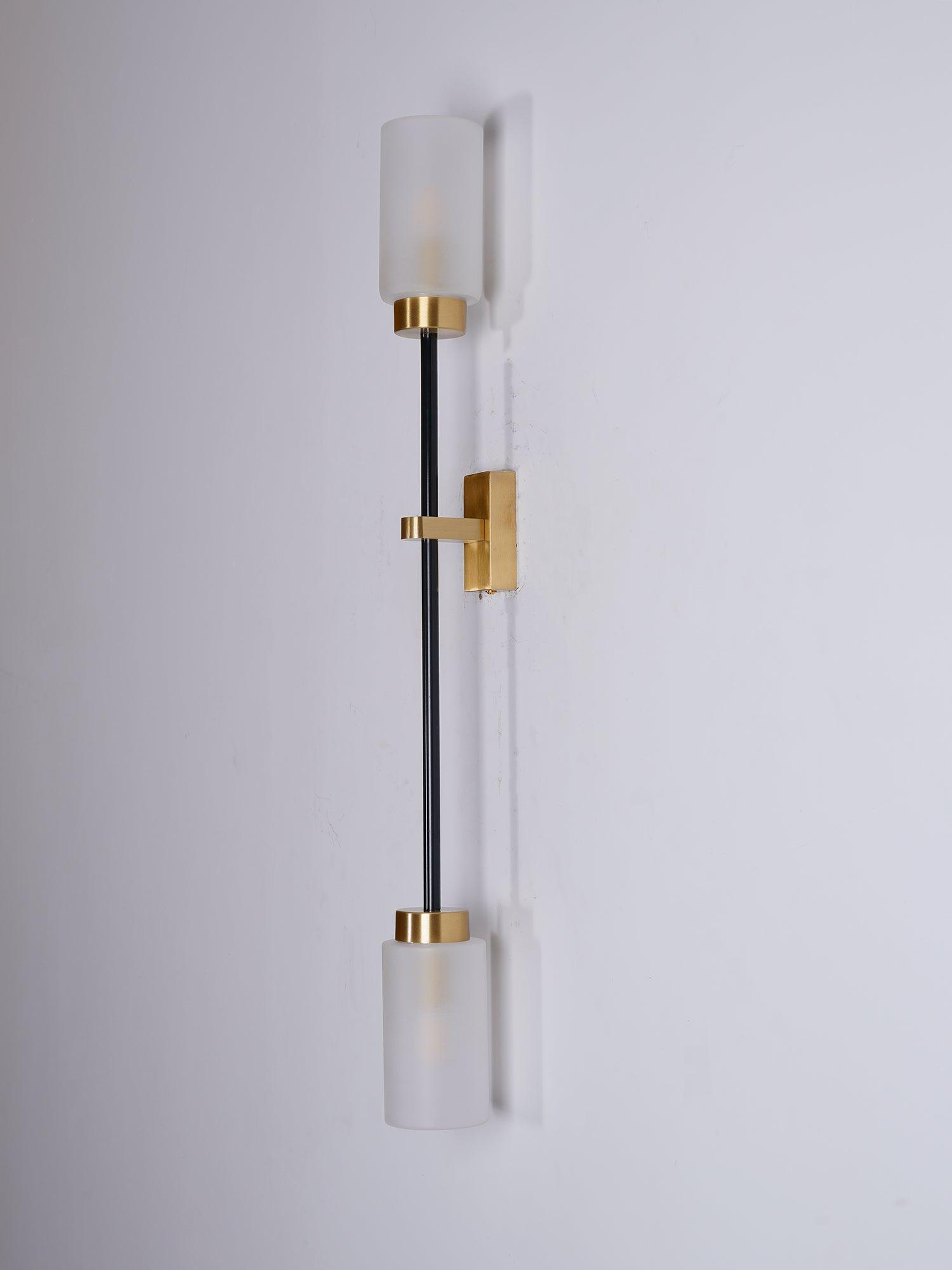 Lustra Applique Murale En Verre Cylindrique Linéaire - Neutralighting