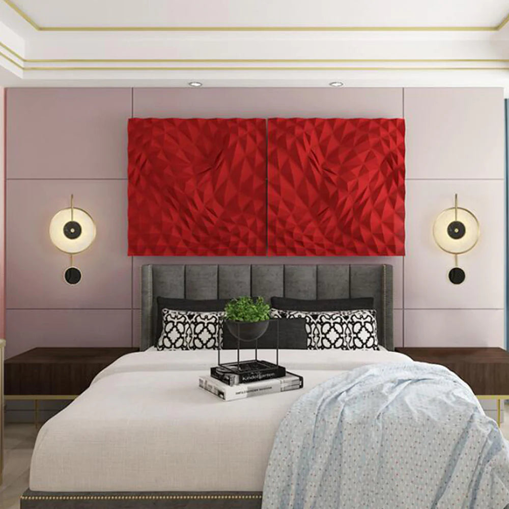 Kristy Moderne Métal Marbre Applique Murale Intérieur Chambre à coucher