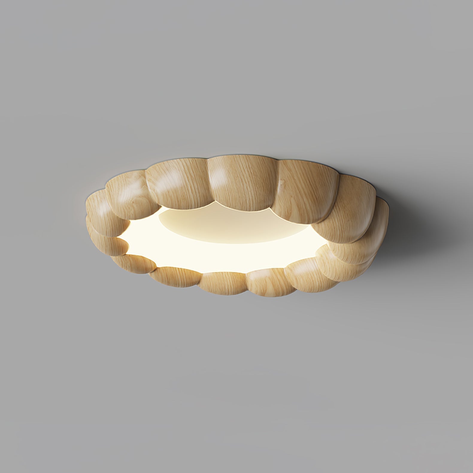 Eraeiel Traditional Elegance Ripple Ceiling Lamp - Neutralighting