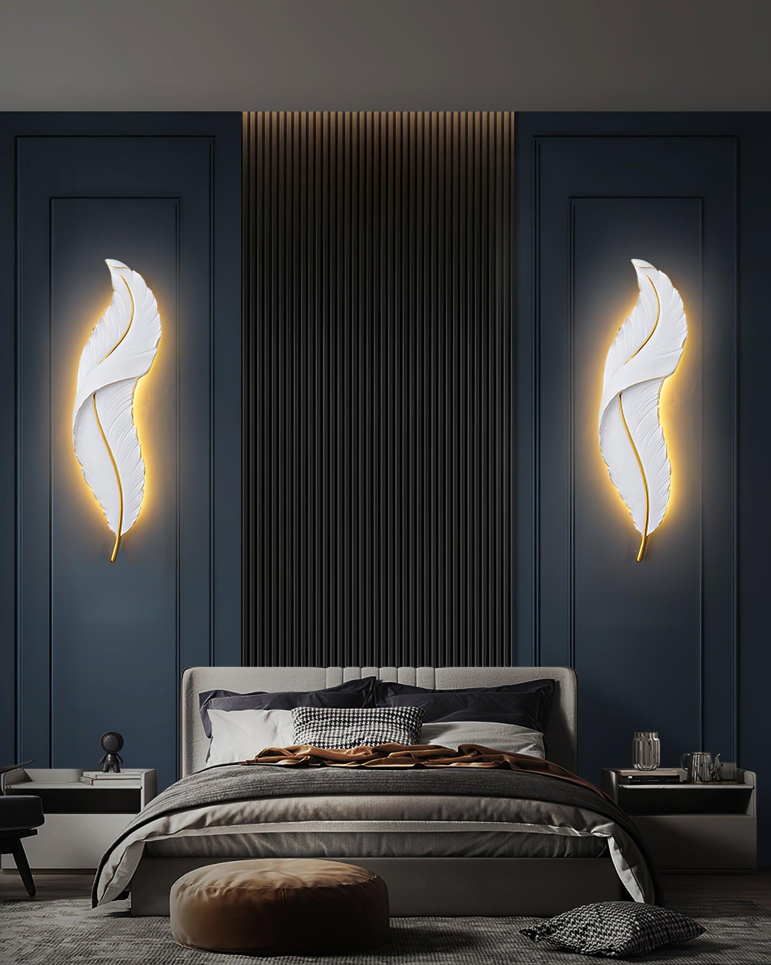 Feather Wall Lamp - Blowlighting