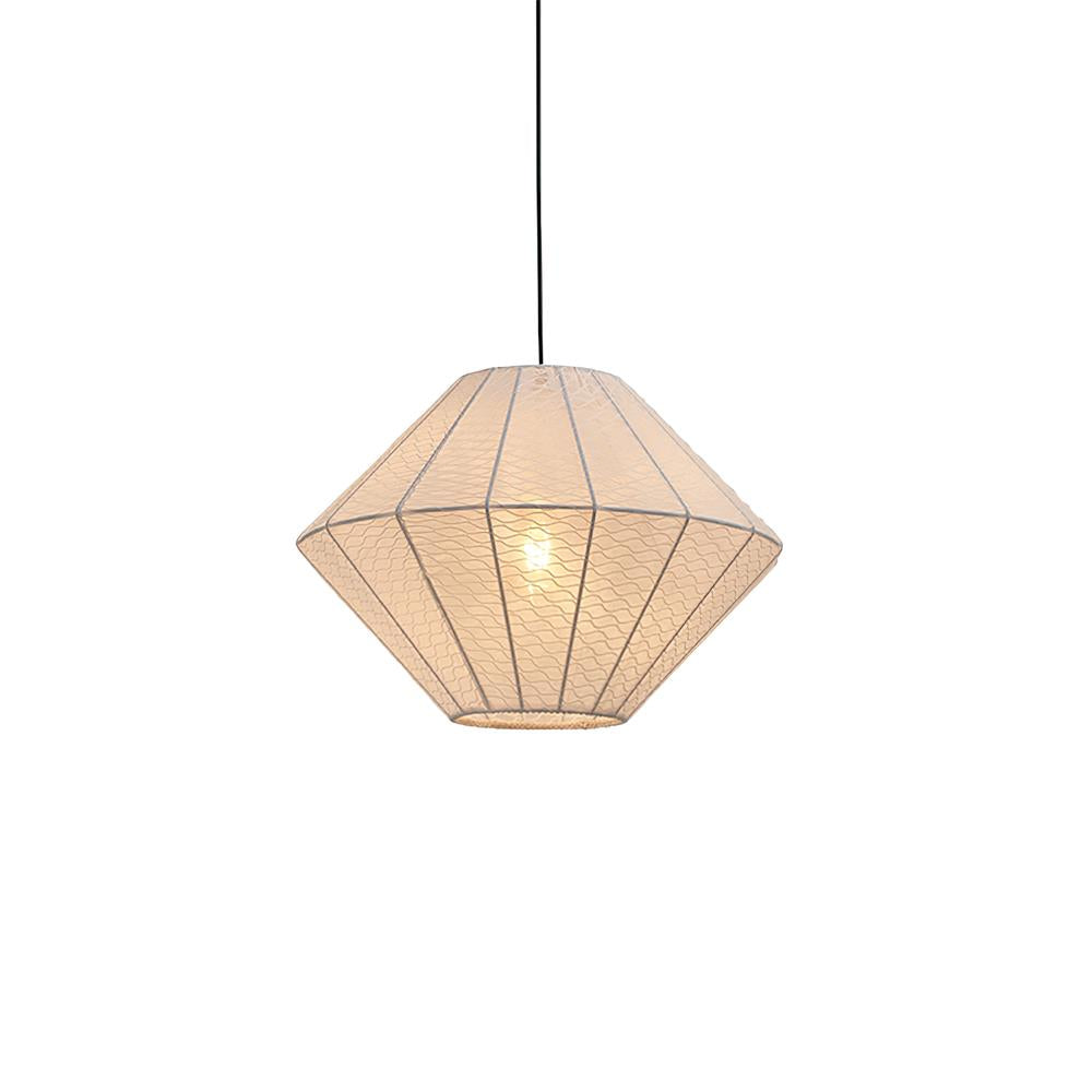 Felida Suspension Géométrique Tissu Minimaliste - Neutralighting