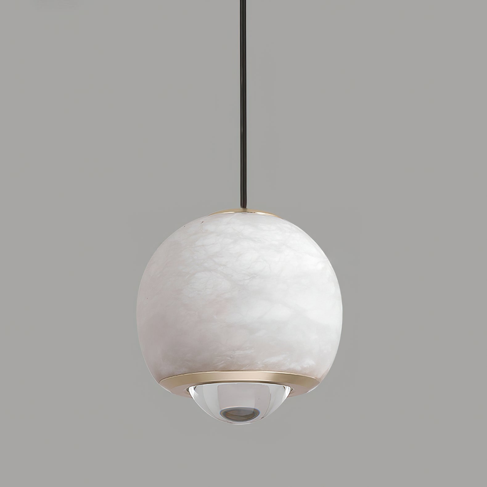 Zephaan Suspension Laiton Albâtre Moderne Minimaliste - Neutralighting