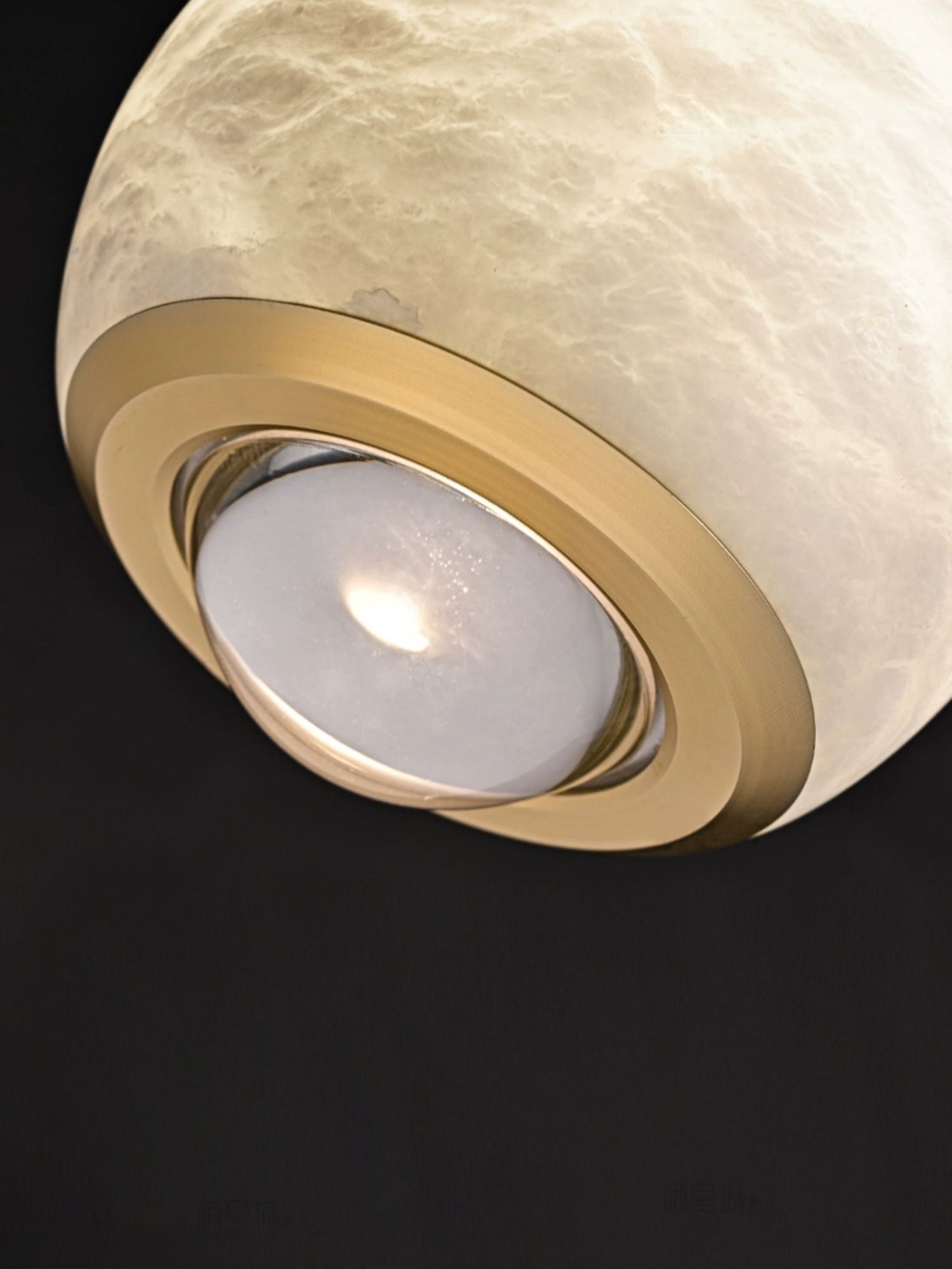 Zephaan Suspension Laiton Albâtre Moderne Minimaliste - Neutralighting