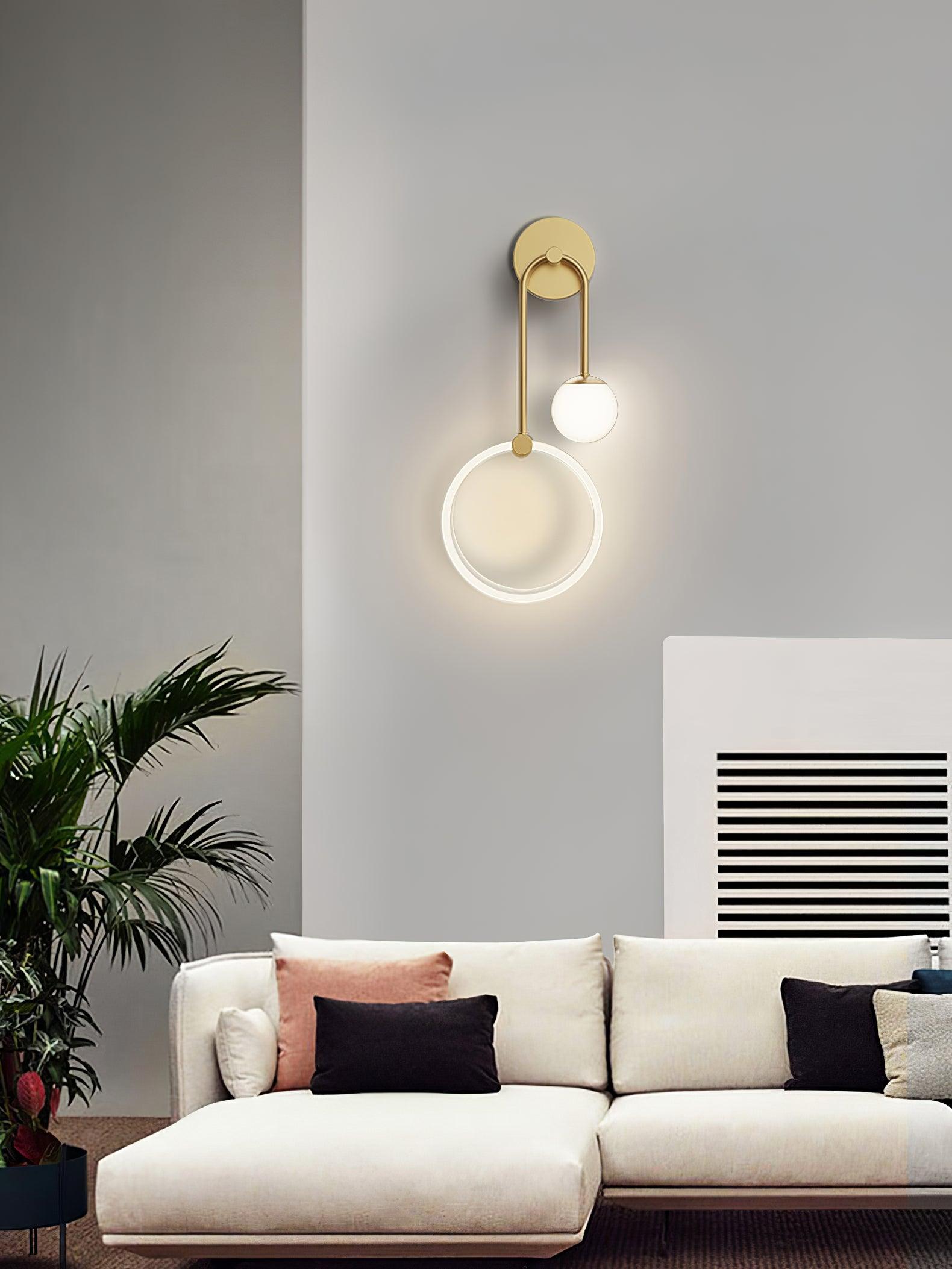 Warren Applique Murale LED Laiton Minimaliste Moderne - Neutralighting