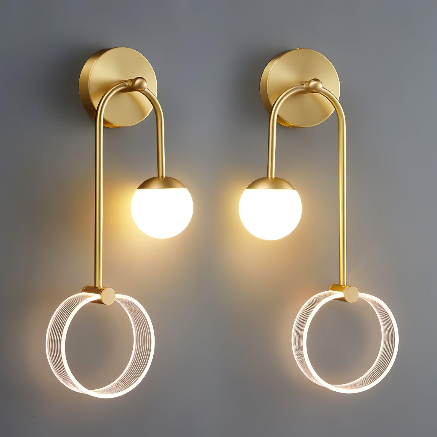 Warren Applique Murale LED Laiton Minimaliste Moderne - Neutralighting
