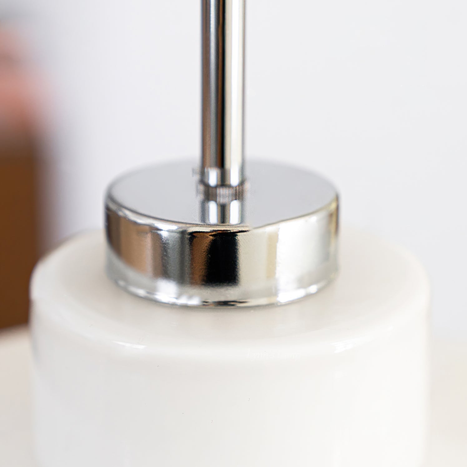 Roko Suspension Mid Century Vintage Blanc et Orange