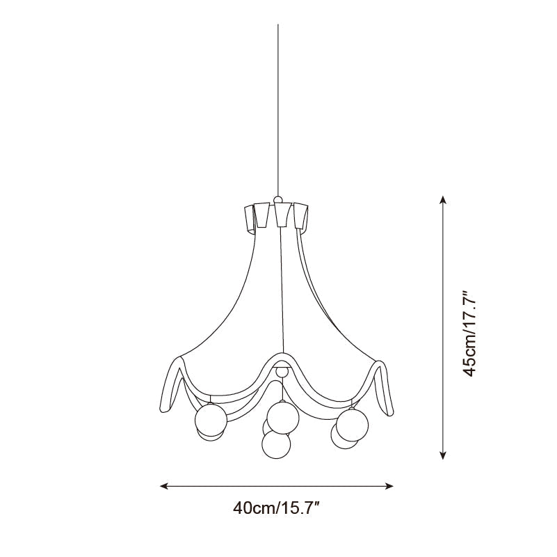 Finaflor Lampe Pendante Pompon Écaille - Neutralighting
