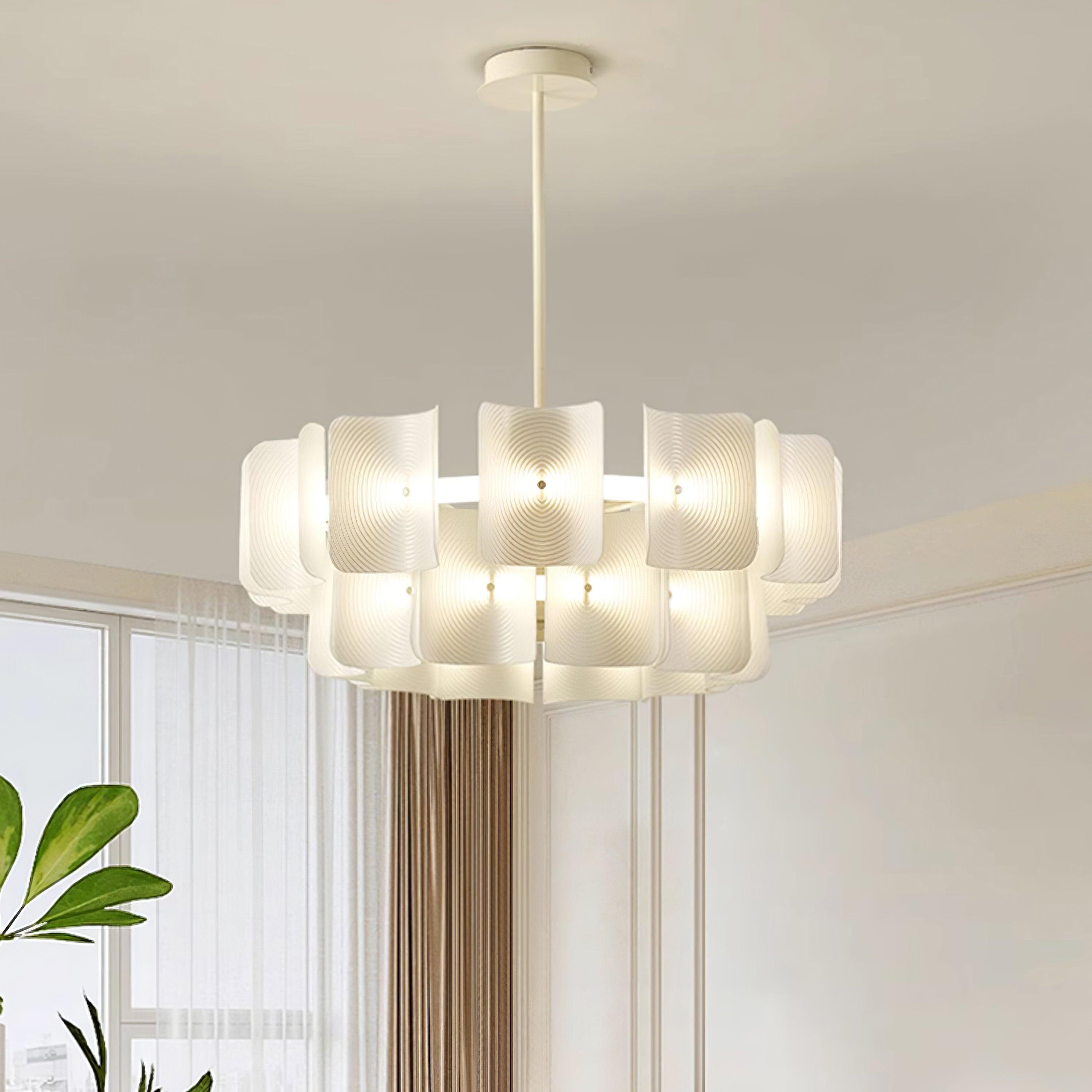 Finn Lustra Lustre Acrylique Empreinte Moderne - Neutralighting