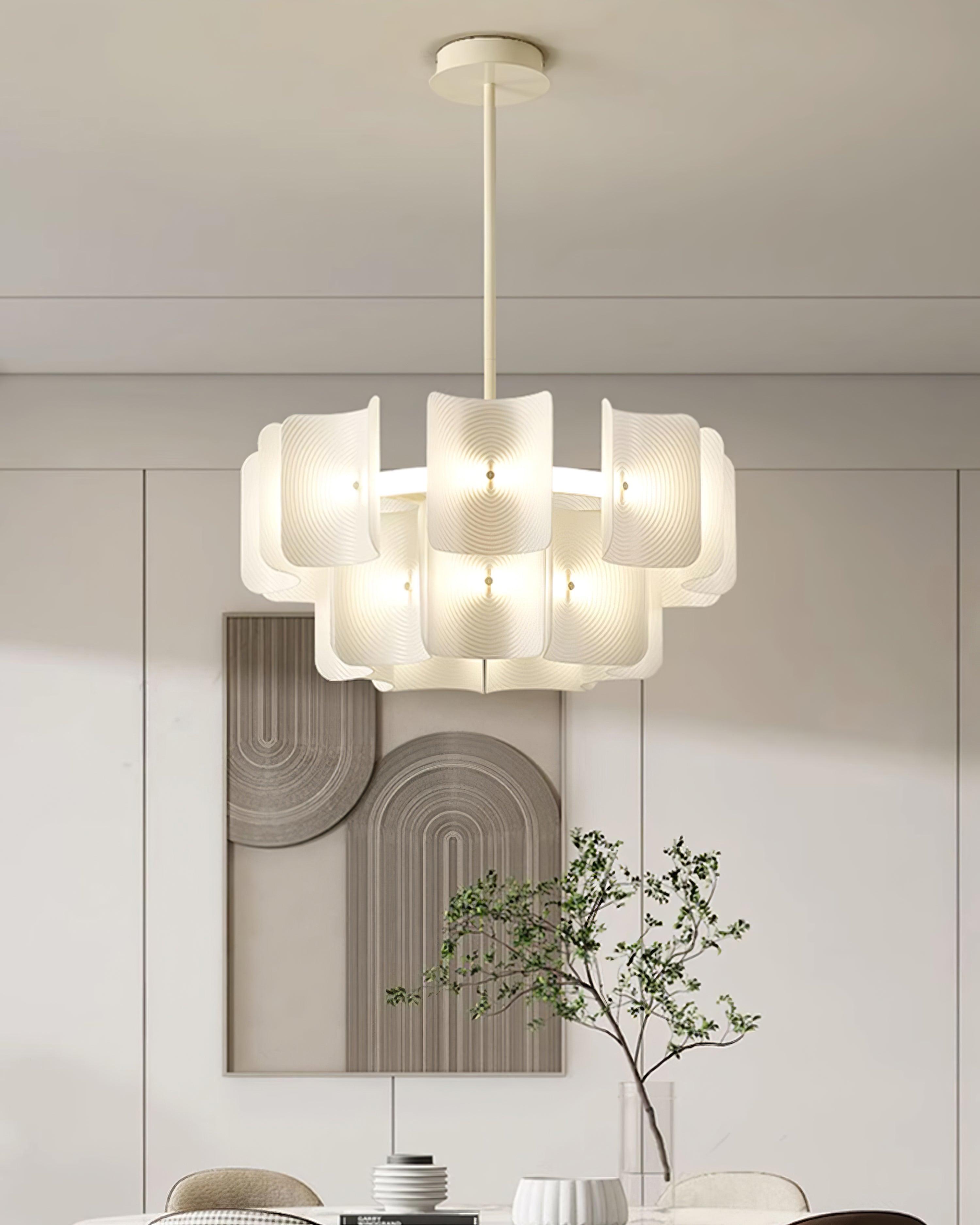 Finn Lustra Lustre Acrylique Empreinte Moderne - Neutralighting