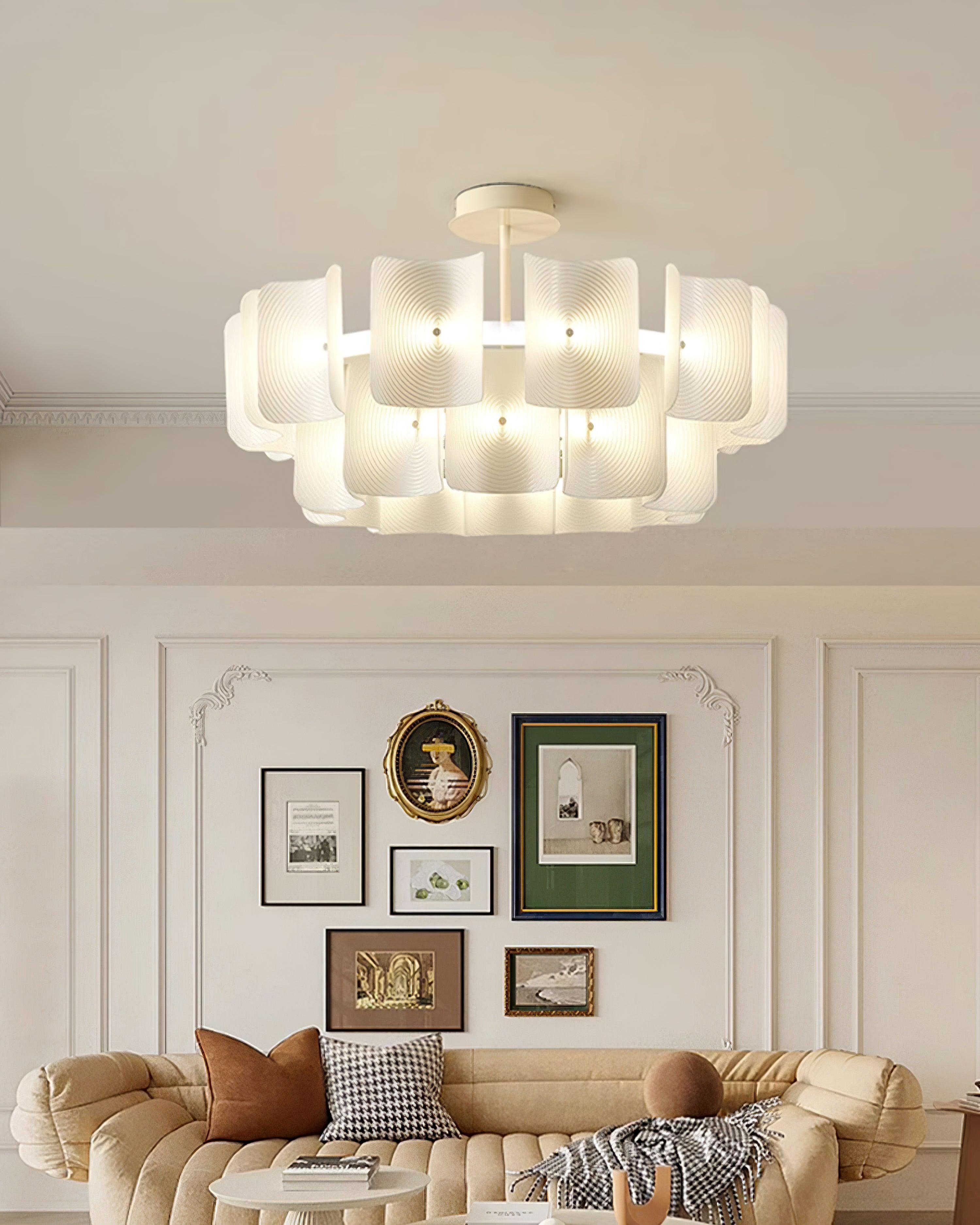 Finn Lustra Lustre Acrylique Empreinte Moderne - Neutralighting