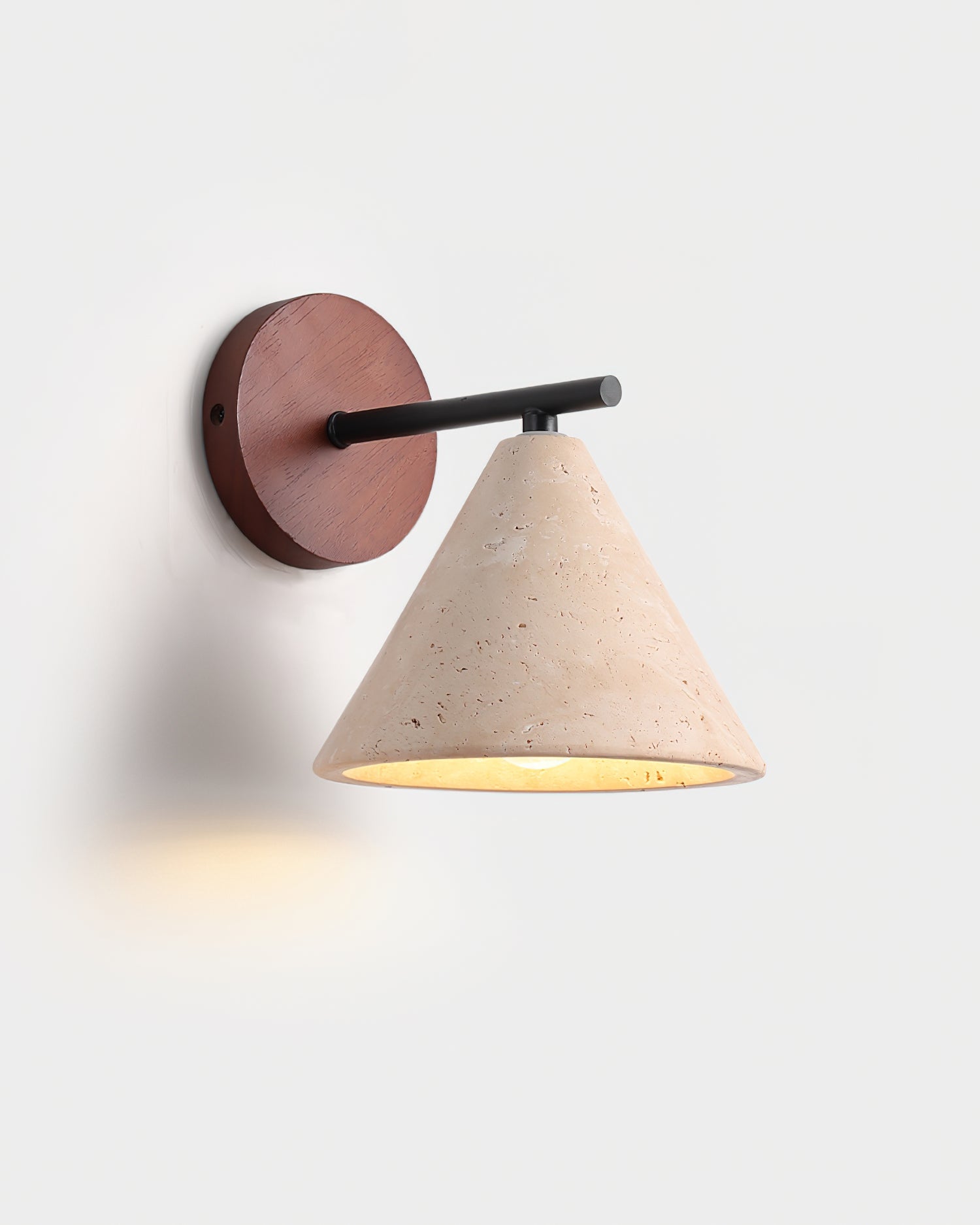 Tavero Applique Murale Moderne Bois Cone - Neutralighting