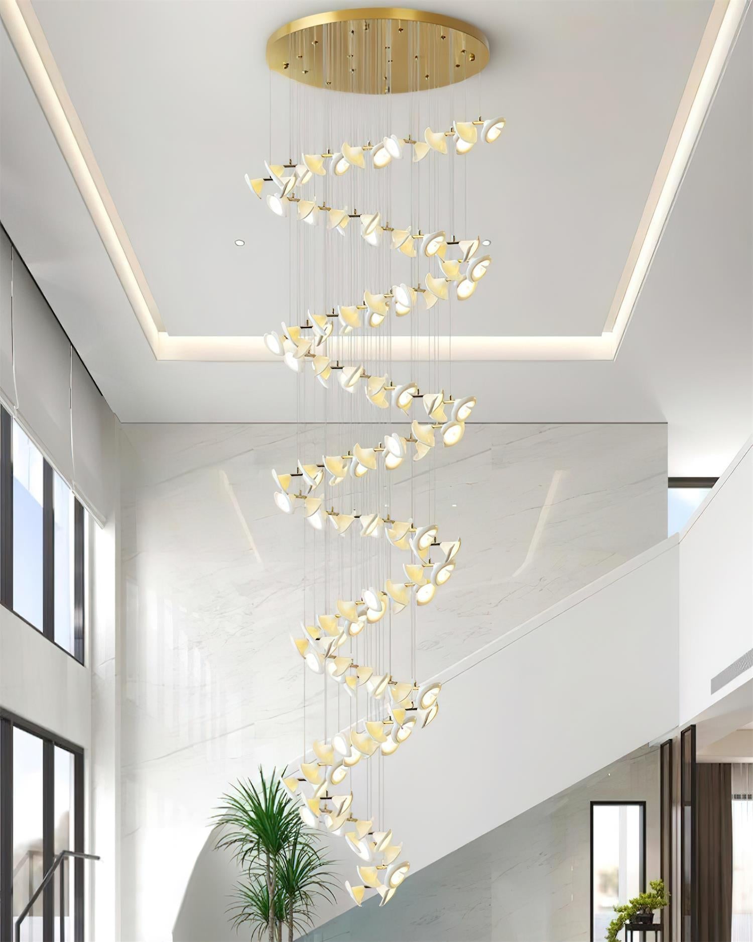 Fiora Lustre Cascade de Pétales Élégance - Neutralighting