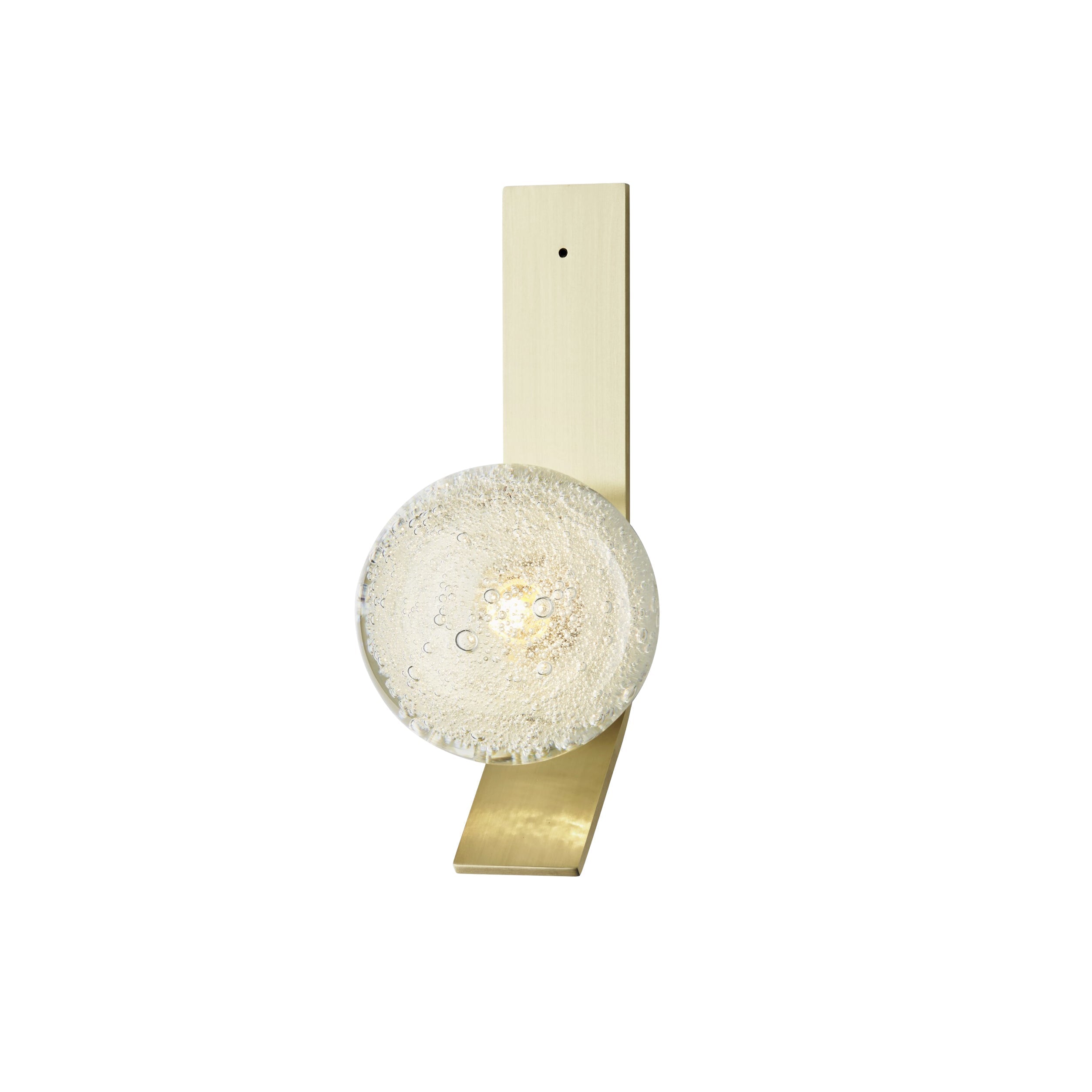 Fizi Applique Murale Cuivre Métal Verre Moderne - Neutralighting