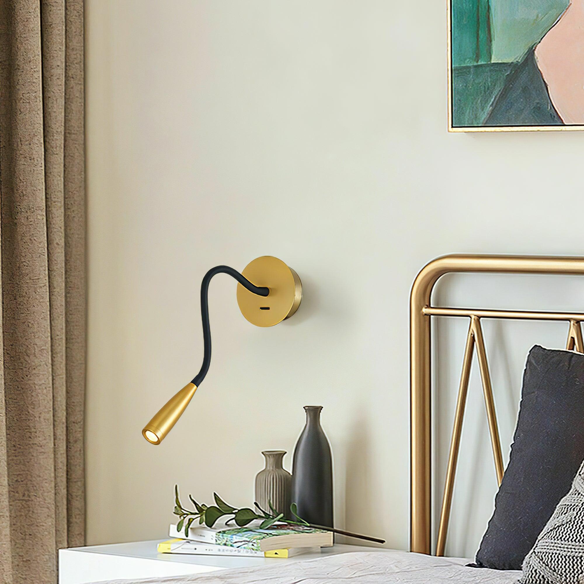 Zodore Modern Minimalist Plug-in Wall Light - Neutralighting