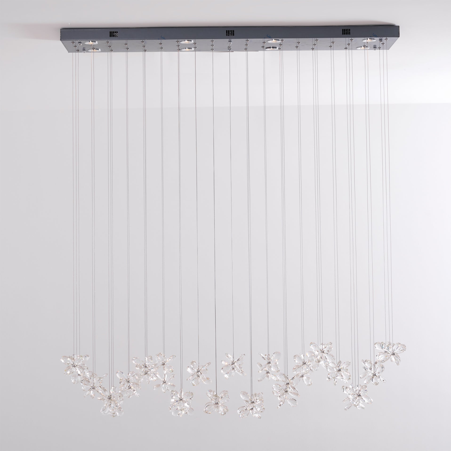 Lustra Chandelier Cristal Papillon Bouquet Floral - Neutralighting