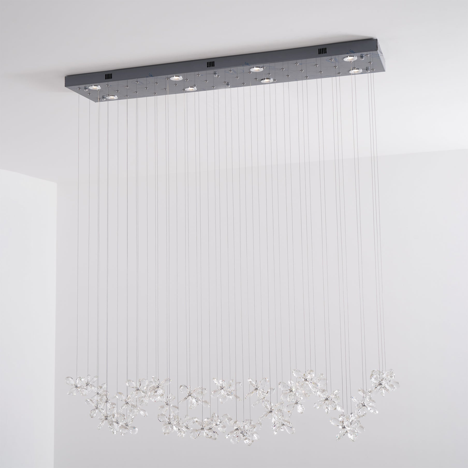 Lustra Chandelier Cristal Papillon Bouquet Floral - Neutralighting