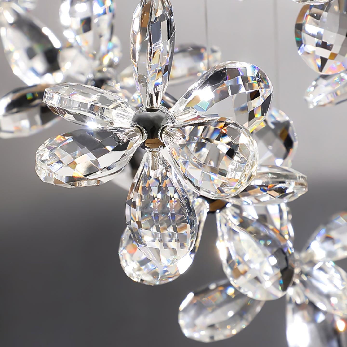 Lustra Chandelier Cristal Papillon Bouquet Floral - Neutralighting