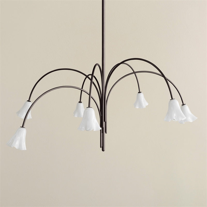 Aurmiros Lustre Laiton Verre Créativité Individuelle - Neutralighting