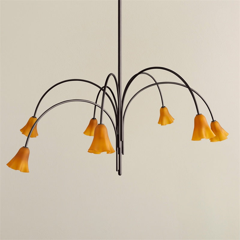 Aurmiros Lustre Laiton Verre Créativité Individuelle - Neutralighting