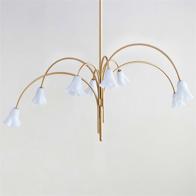 Aurmiros Lustre Laiton Verre Créativité Individuelle - Neutralighting