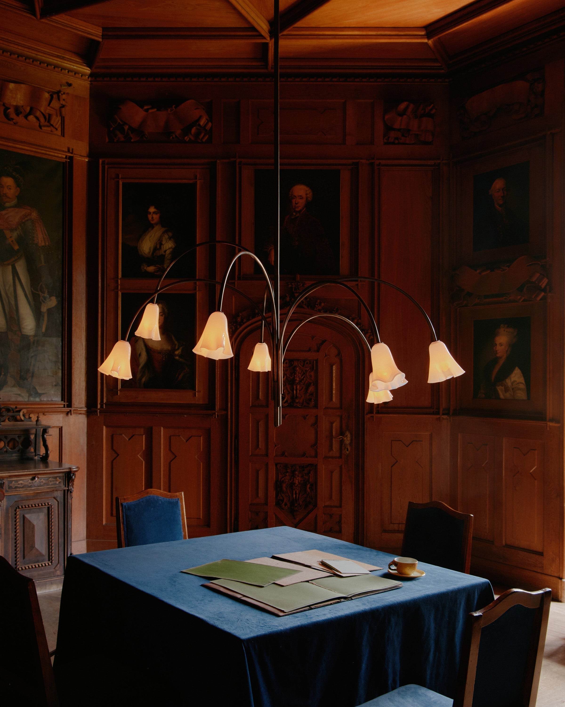 Aurmiros Lustre Laiton Verre Créativité Individuelle - Neutralighting