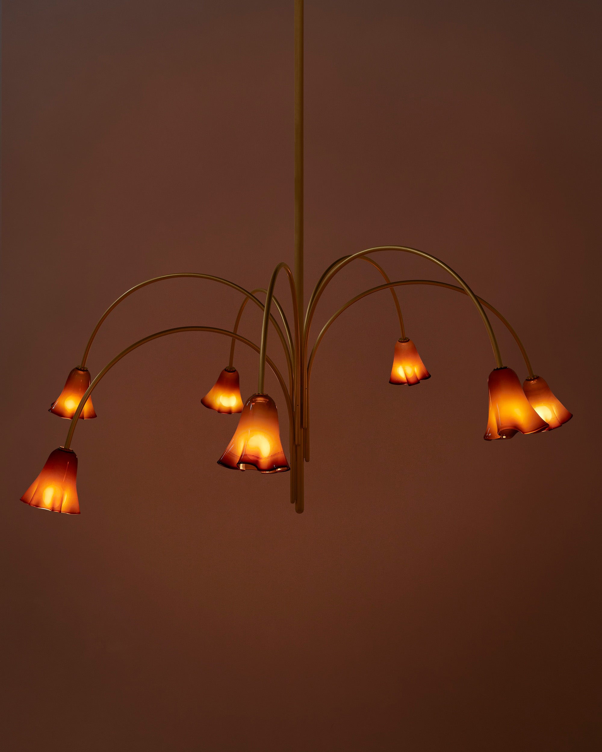 Aurmiros Lustre Laiton Verre Créativité Individuelle - Neutralighting