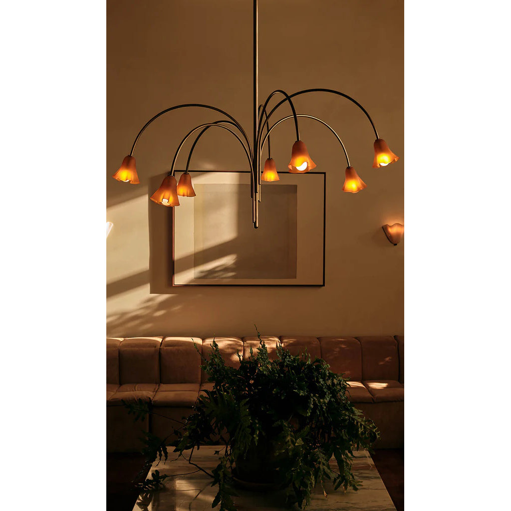 Aurmiros Lustre Laiton Verre Créativité Individuelle - Neutralighting