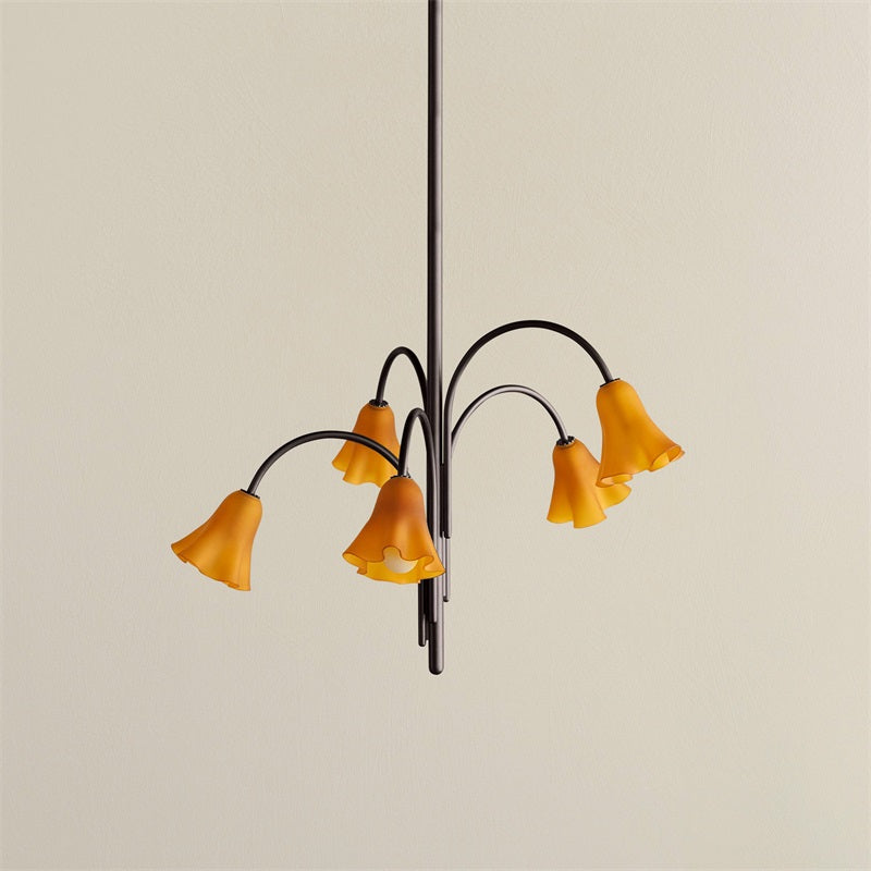 Aurmiros Lustre Laiton Verre Créativité Individuelle - Neutralighting