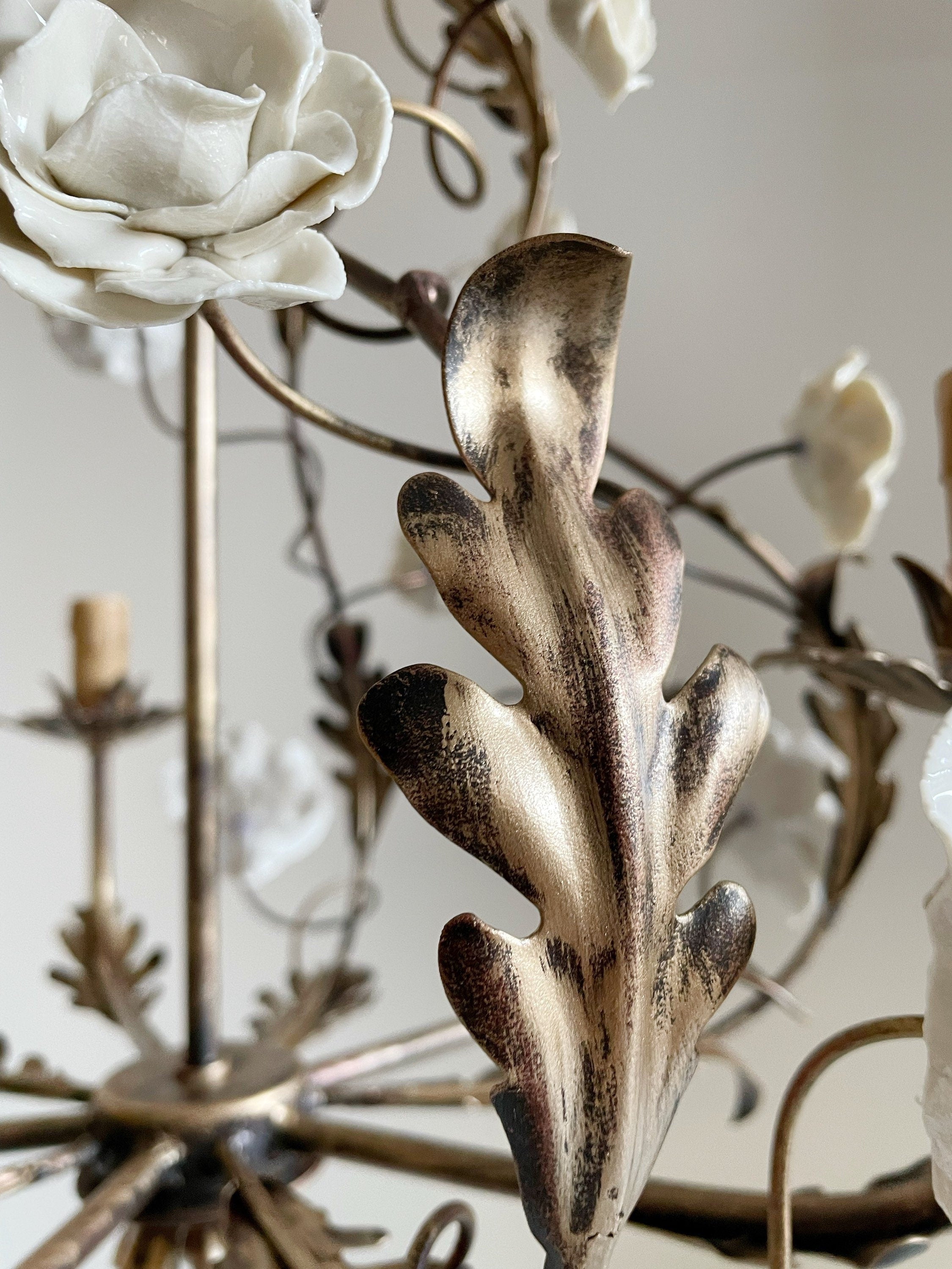 Araeyra Lustre Métal Céramique Rose Luxe Postmoderne - Neutralighting