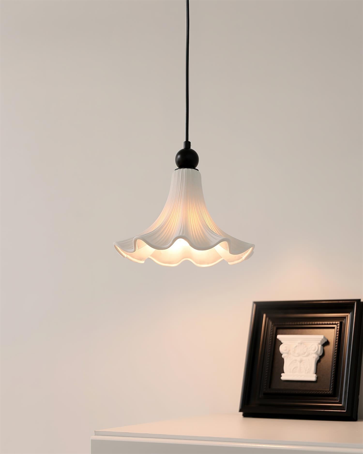 Florin Suspension Florale Ondulée - Neutralighting